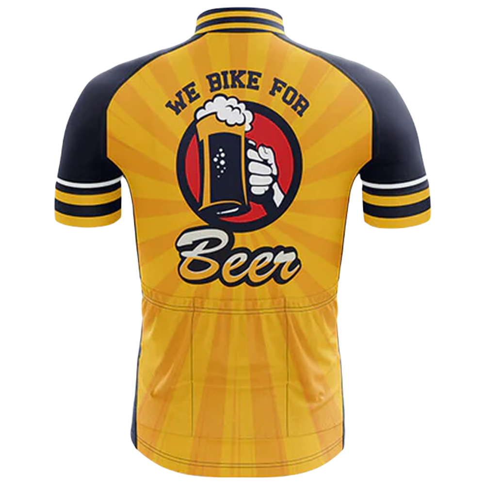 We Bike For Beer Cycling Jersey