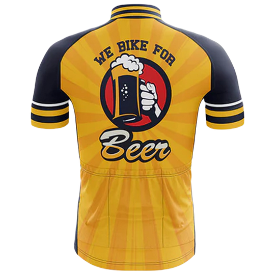 We Bike For Beer Cycling Jersey