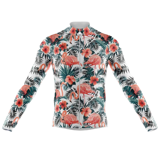 Flamingo II Long Sleeve Cycling Jersey For Men