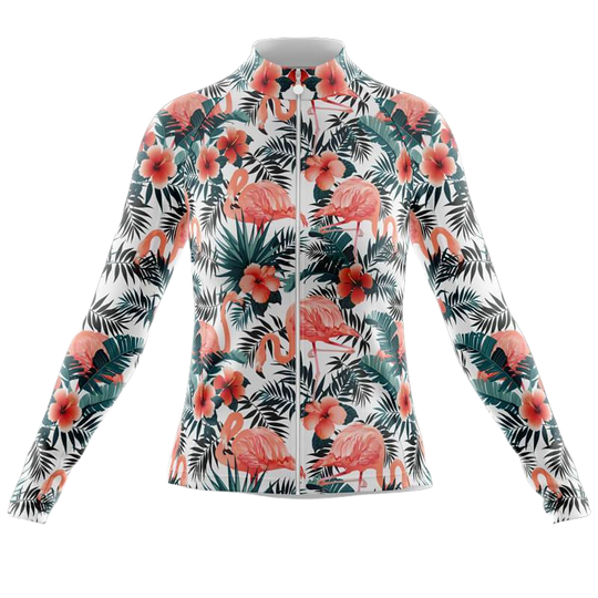 Flamingo II Long Sleeve Cycling Jersey For Women