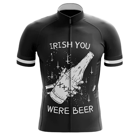 Irish You Were Beer Cycling Jersey