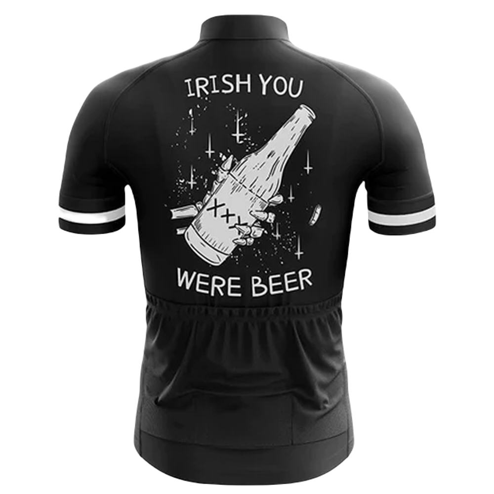 Irish You Were Beer Cycling Jersey