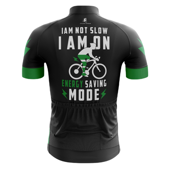 I Am Not Slow, I Am On Energy Saving Mode Men's Cycling Jersey