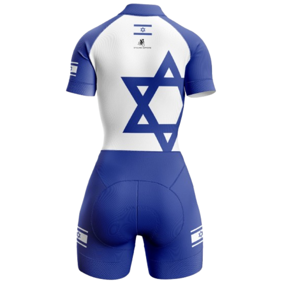 Israel Flag Women's Triathlon Suit