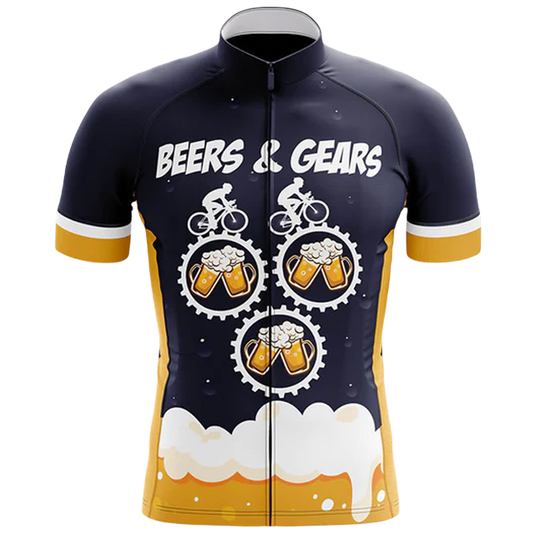 Beers And Gears Cycling Jersey