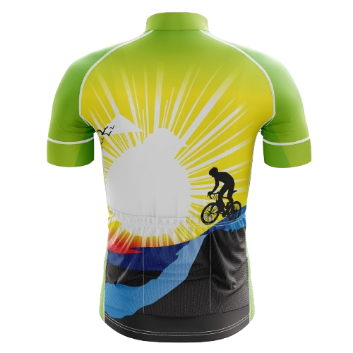 Mountain Biker Men's Cycling Jersey