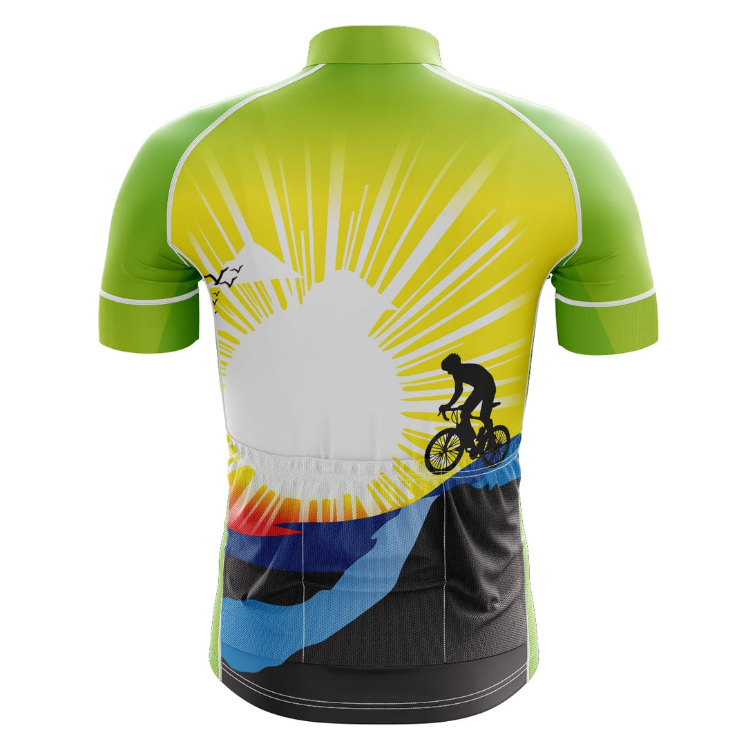 Mountain Biker Men's Cycling Jersey