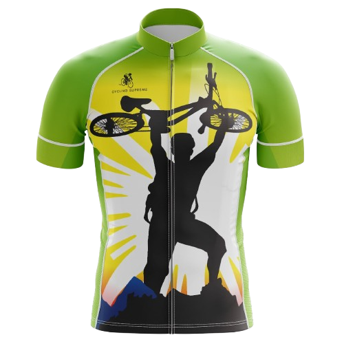 Mountain Biker Men's Cycling Jersey