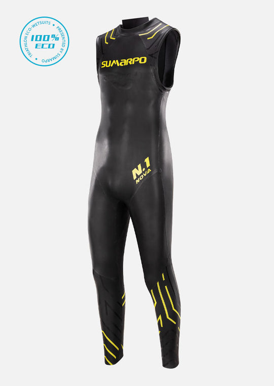 Nova Men's Eco Sleeveless Triathlon Wetsuit