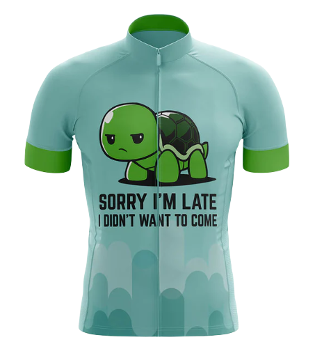 Sorry I'm Late Cycling Jersey