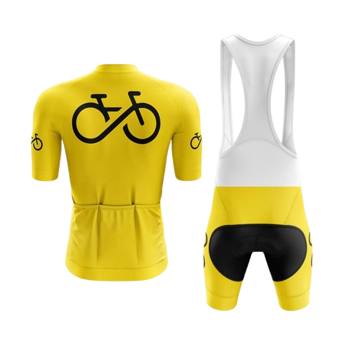 Bike Forever Yellow Cycling Kit