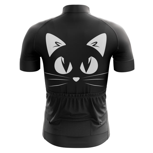 Black Cat Men's Cycling Jersey | Cycling Supreme