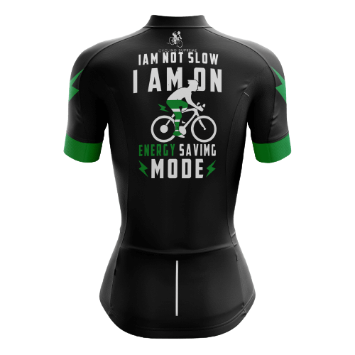 I Am Not Slow, I Am On Energy Saving Mode Women's Cycling Jersey