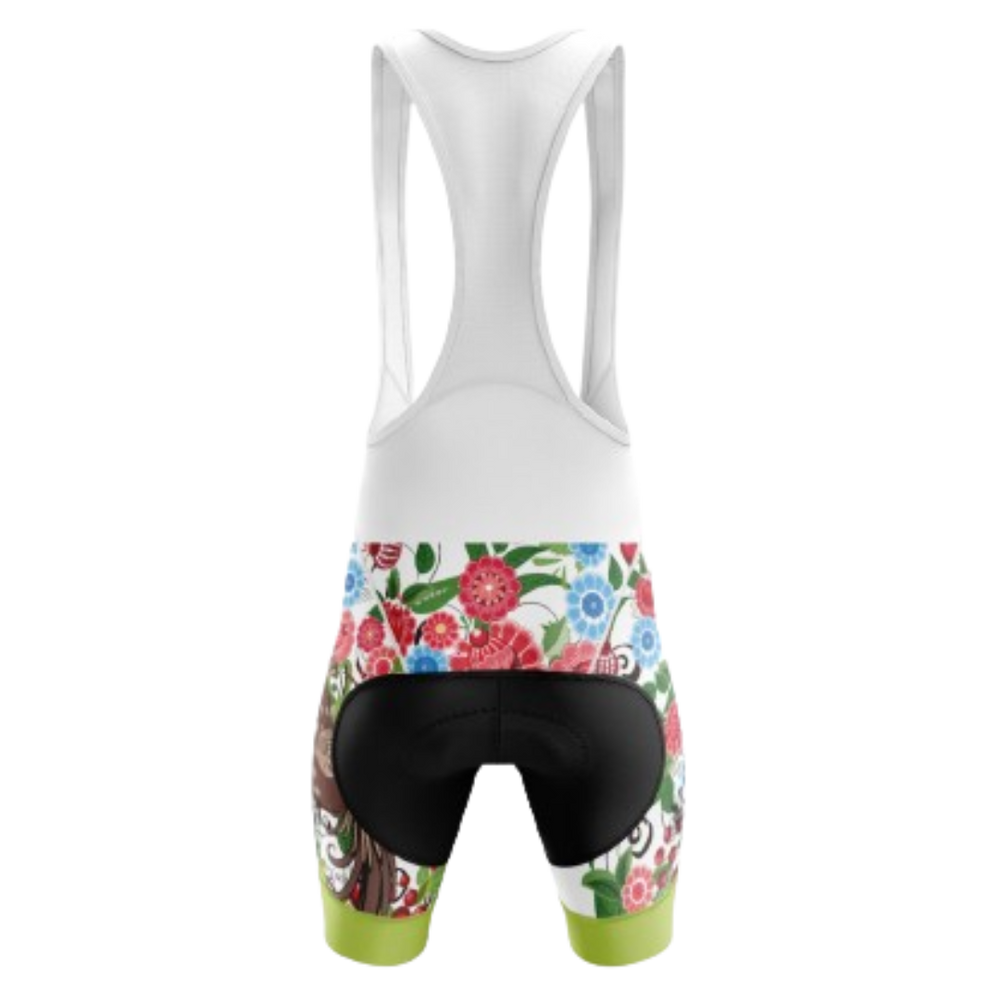 Floral Bib Shorts