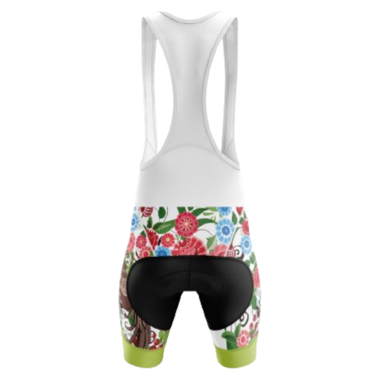 Floral Bib Shorts