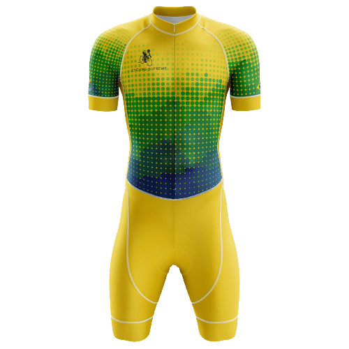 Digital men's triathlon suit.