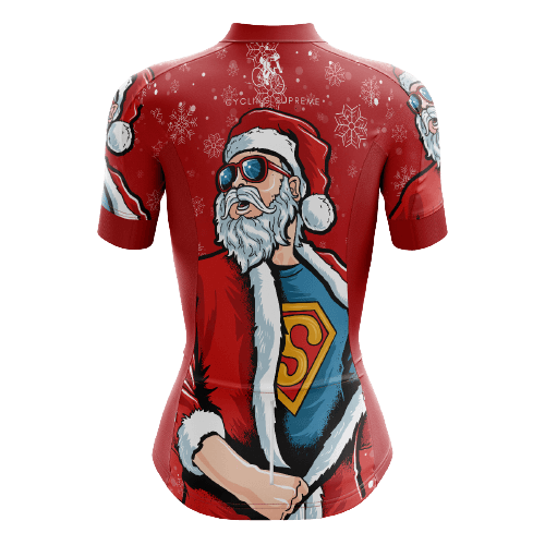 Superman Santa Women's Cycling Jersey