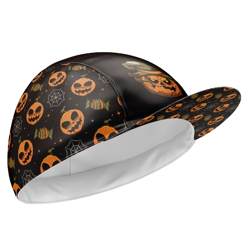 Cycling cap pumpkins for autumn rides