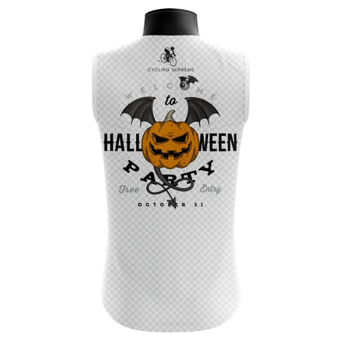 Halloween Party Women's Sleeveless Cycling Jersey