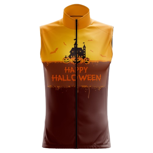 Women's Happy Halloween 2.0 sleeveless cycling jersey with updated Halloween-themed graphics.