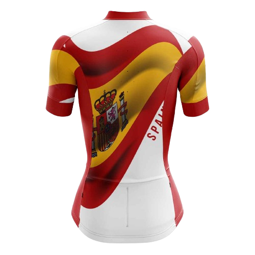 Spain Flag Women's Cycling Jersey