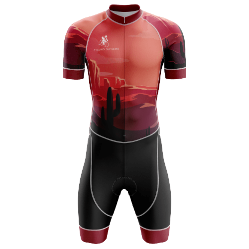 Tequila Sunrise Men's Triathlon Suit – vibrant gradient triathlon suit for peak performance