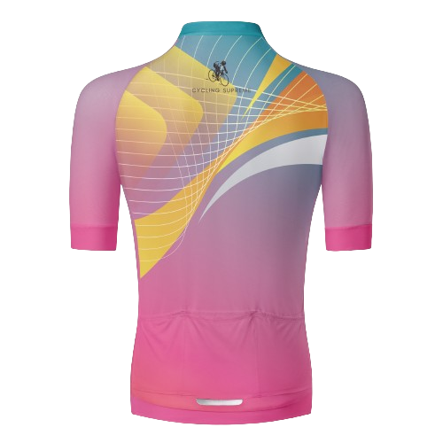 Digital Pink Aero Jersey For Men