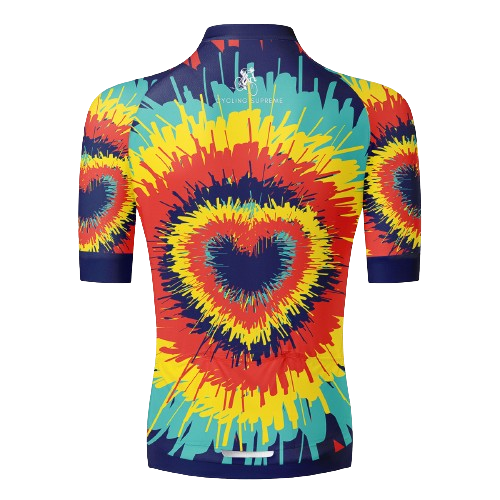 Tie Dye Love Aero Jersey For Men