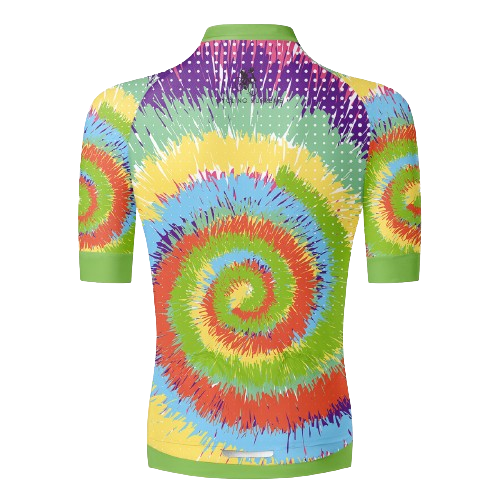 Tie Dye Spin Aero Jersey For Men