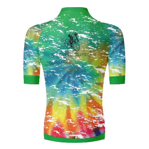 Tie Dye Splash Aero Jersey For Men