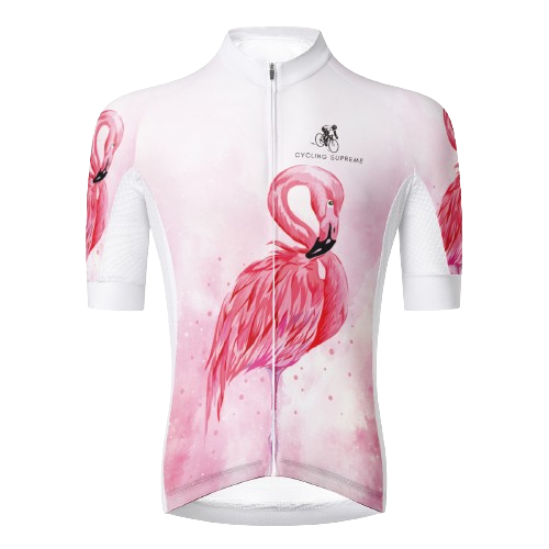 Pink Flamingo Aero Jersey For Women