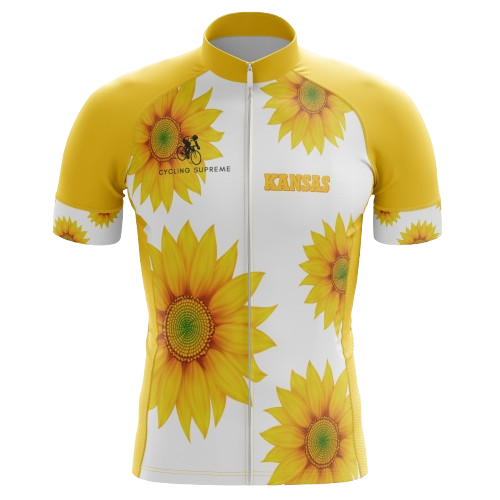 Kansas Sunflower Men's Cycling Jersey