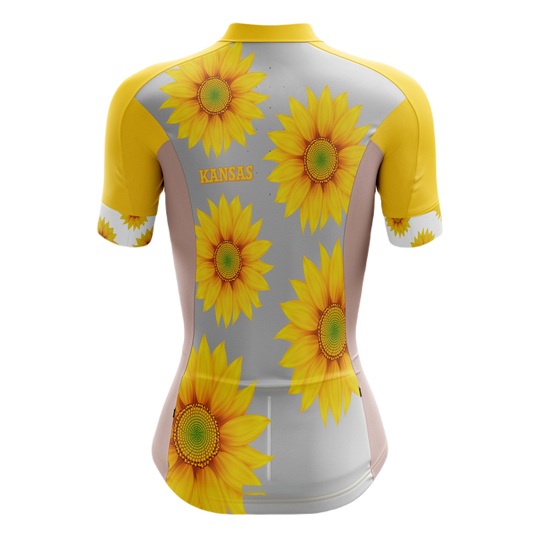 Kansas Sunflower Women's Cycling Jersey