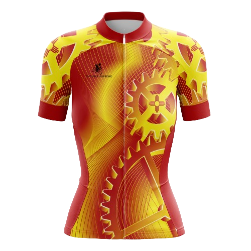 Flames Gears Women's Cycling Jersey