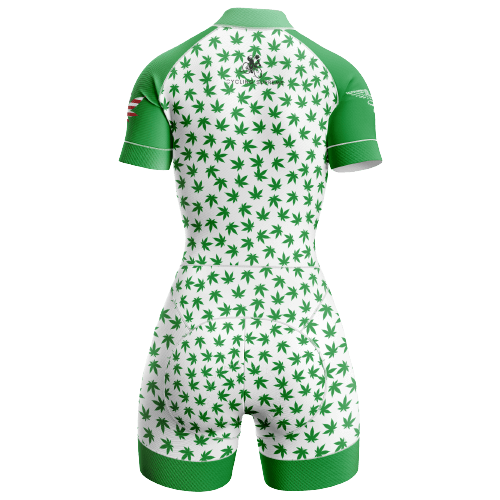 Marijuana Women's Triathlon Suit