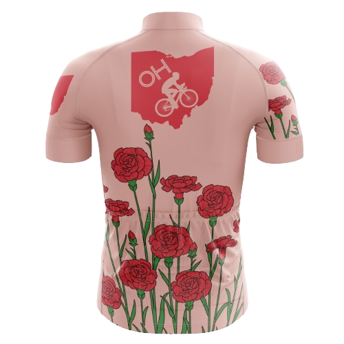 Floral Roses Men's Cycling Jersey