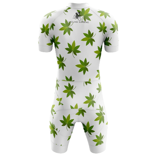 Marijuana Leaf Men's Triathlon Suit