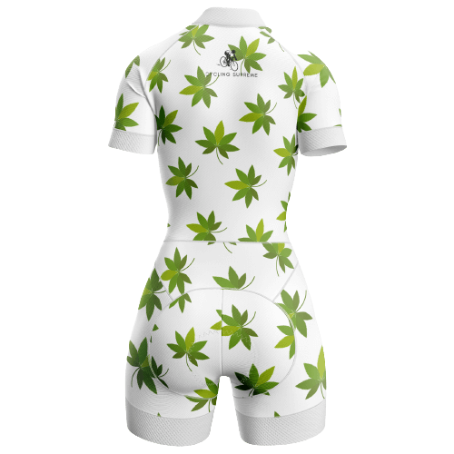 Marijuana Leaf Women's Triathlon Suit