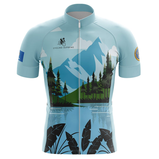 Mountain Life men's cycling jersey, rugged and adventurous design