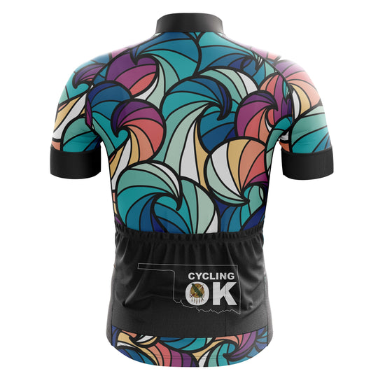 Color Waves Men's Cycling Jersey