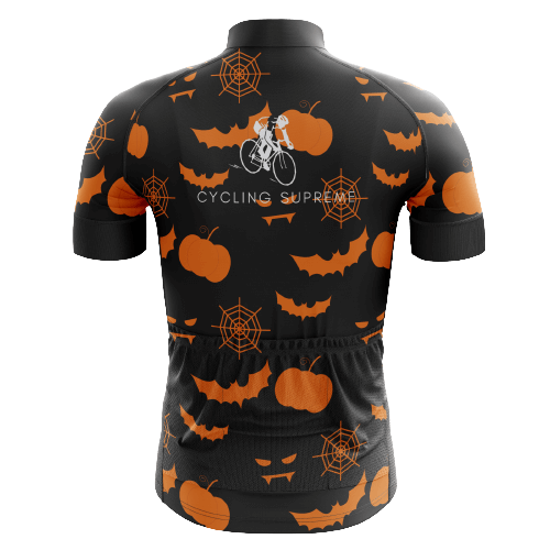 Pumpkin & Bats Men's Cycling Jersey