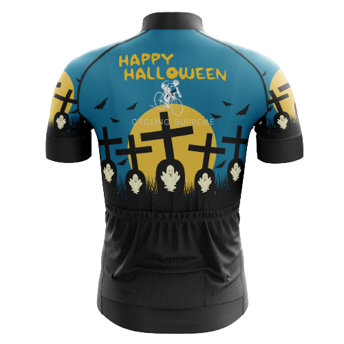 Halloween Graveyard Men's Cycling Jersey