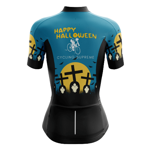 Halloween Graveyard Women's Cycling Jersey