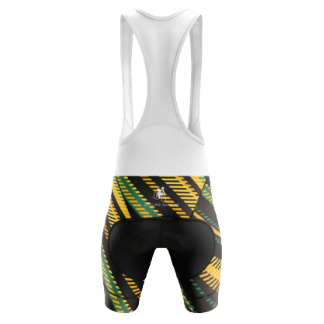 Digital Stripes Bib Shorts