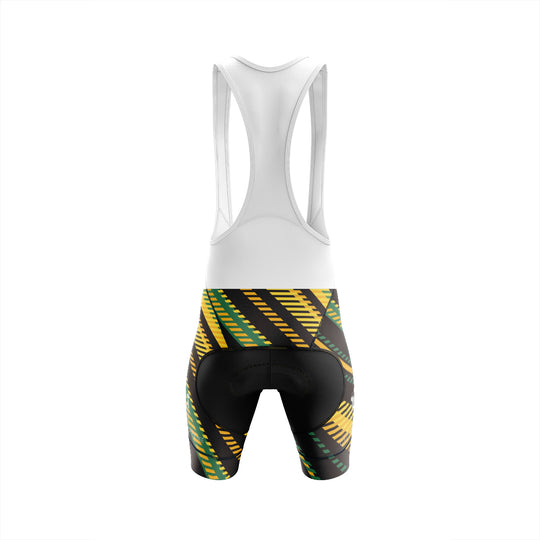 Digital Stripes Bib Shorts