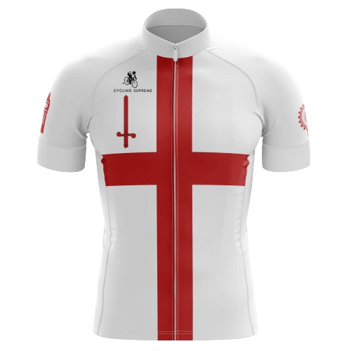 United Kingdom Cross men's cycling jersey, patriotic style