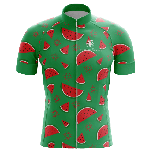 Watermelon men's cycling jersey, fruity and fresh