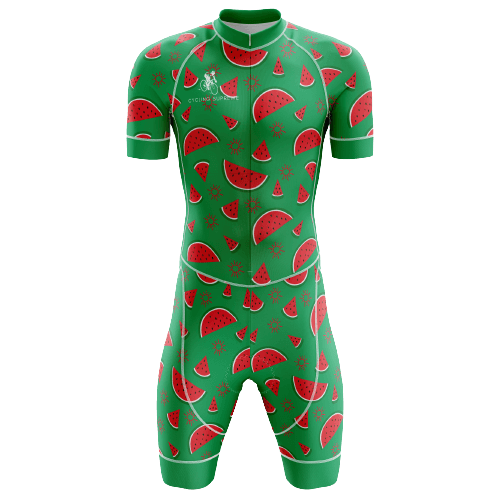 Watermelon men's triathlon suit.