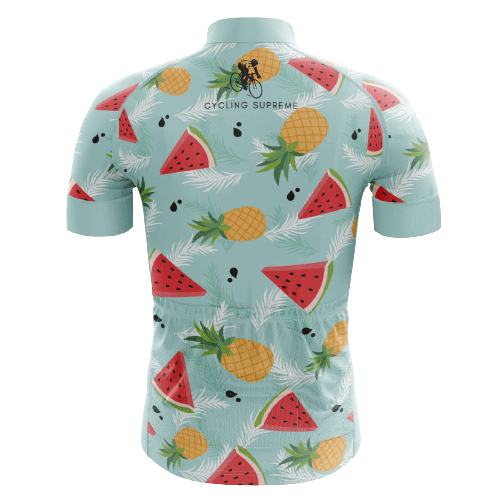 Watermelon/Pineapple Men's Cycling Jersey