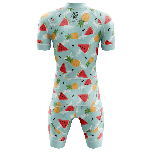 Watermelon/Pineapple Men's Triathlon Suit